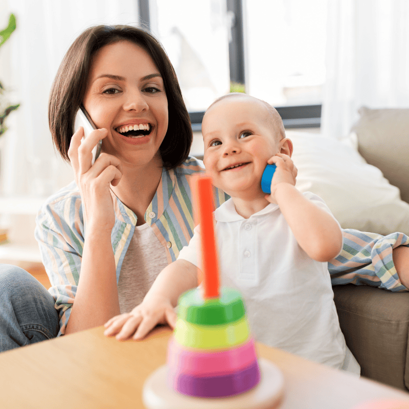 Barnes Nanny Consultant and baby