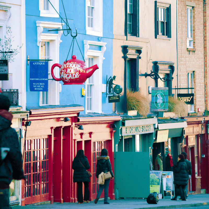 Portobello Road, Notting Hill, London