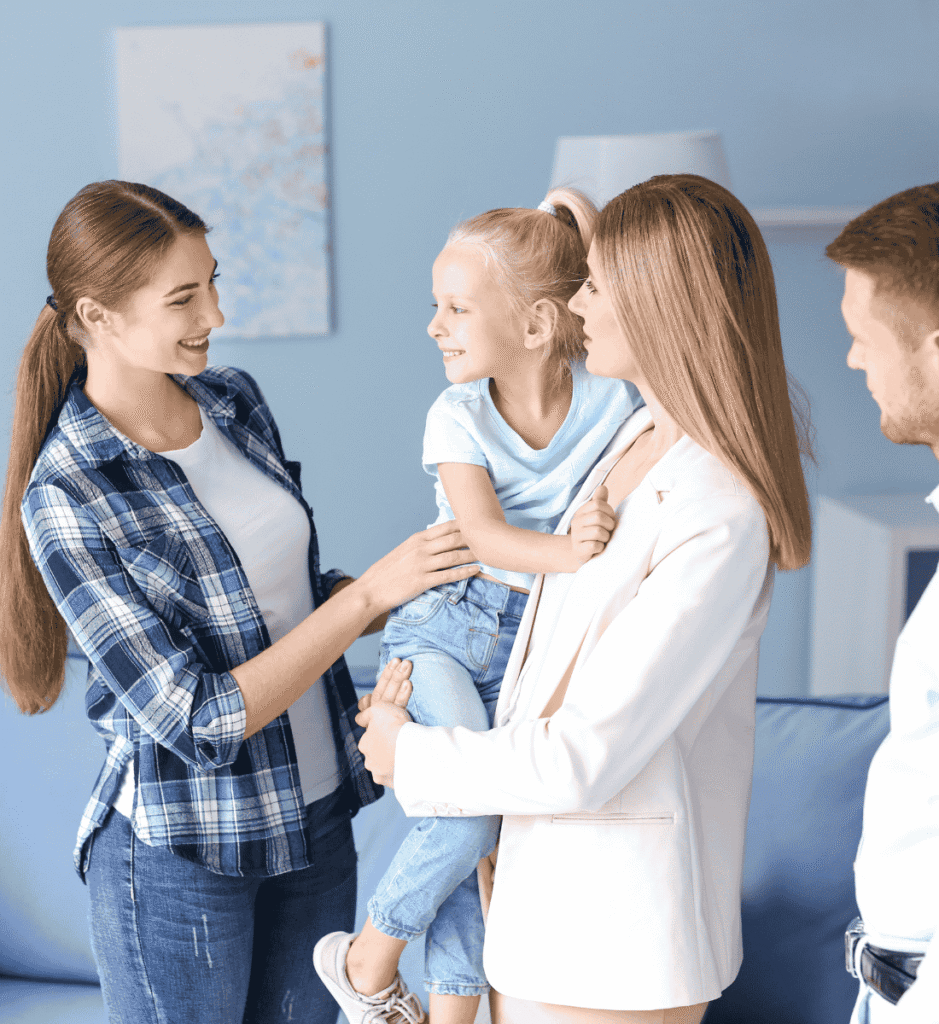 Nanny screening with a family