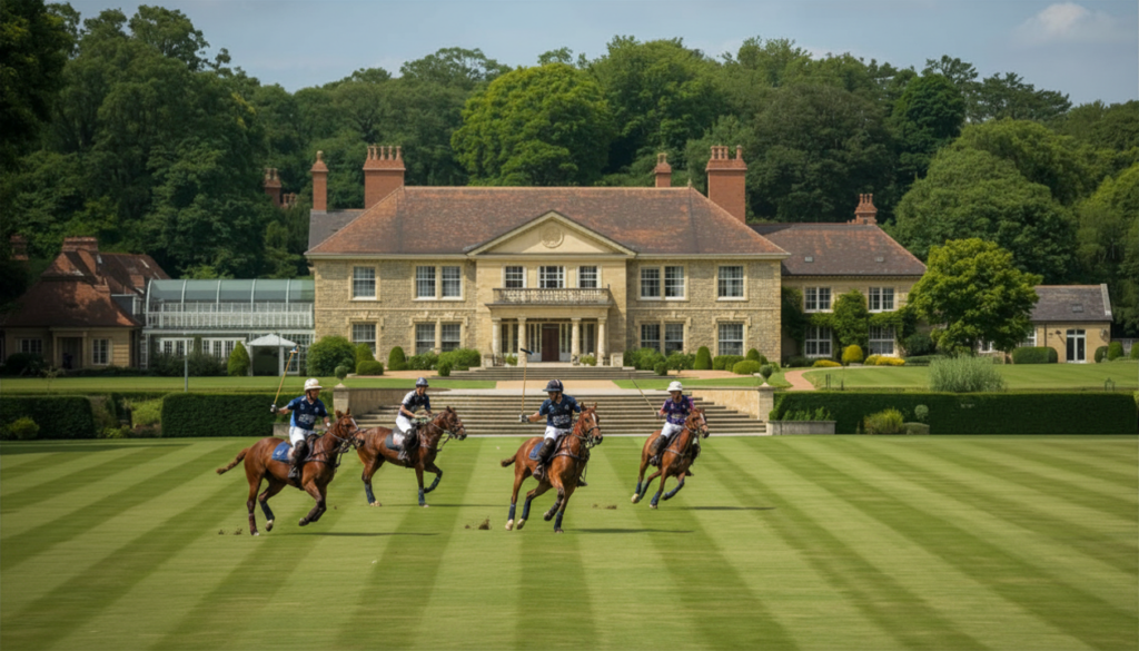 Polo English wealthy country house VIP home